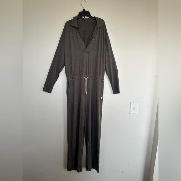 Vuori Relaxed Fit Jumpsuit - Brown - Picture 4 of 12